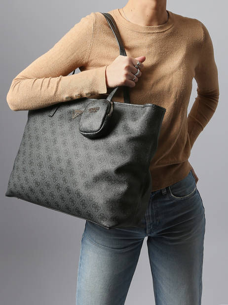 Schoudertas Power Play Guess Zwart power play SL712424 ander zicht 1